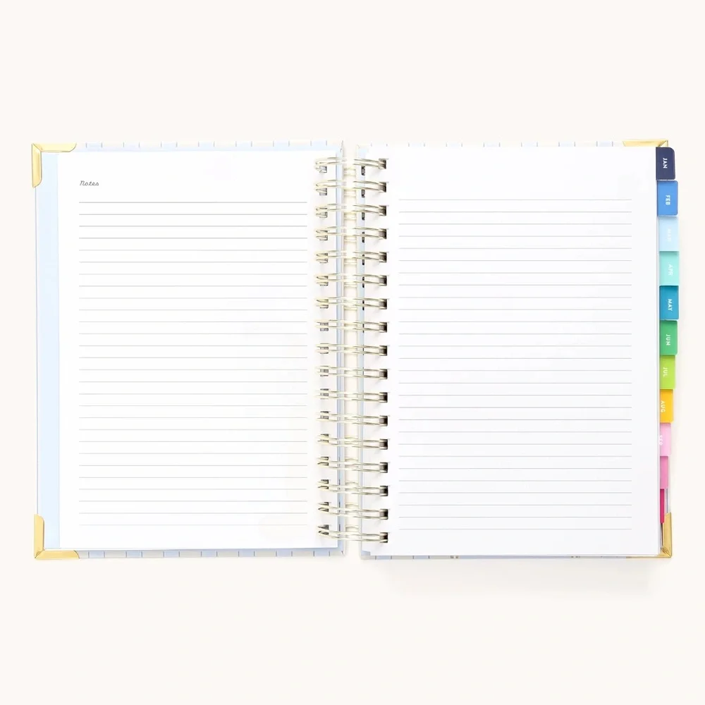 SIMPLIFIED 2026 Daily Planner | Spiral Agenda
